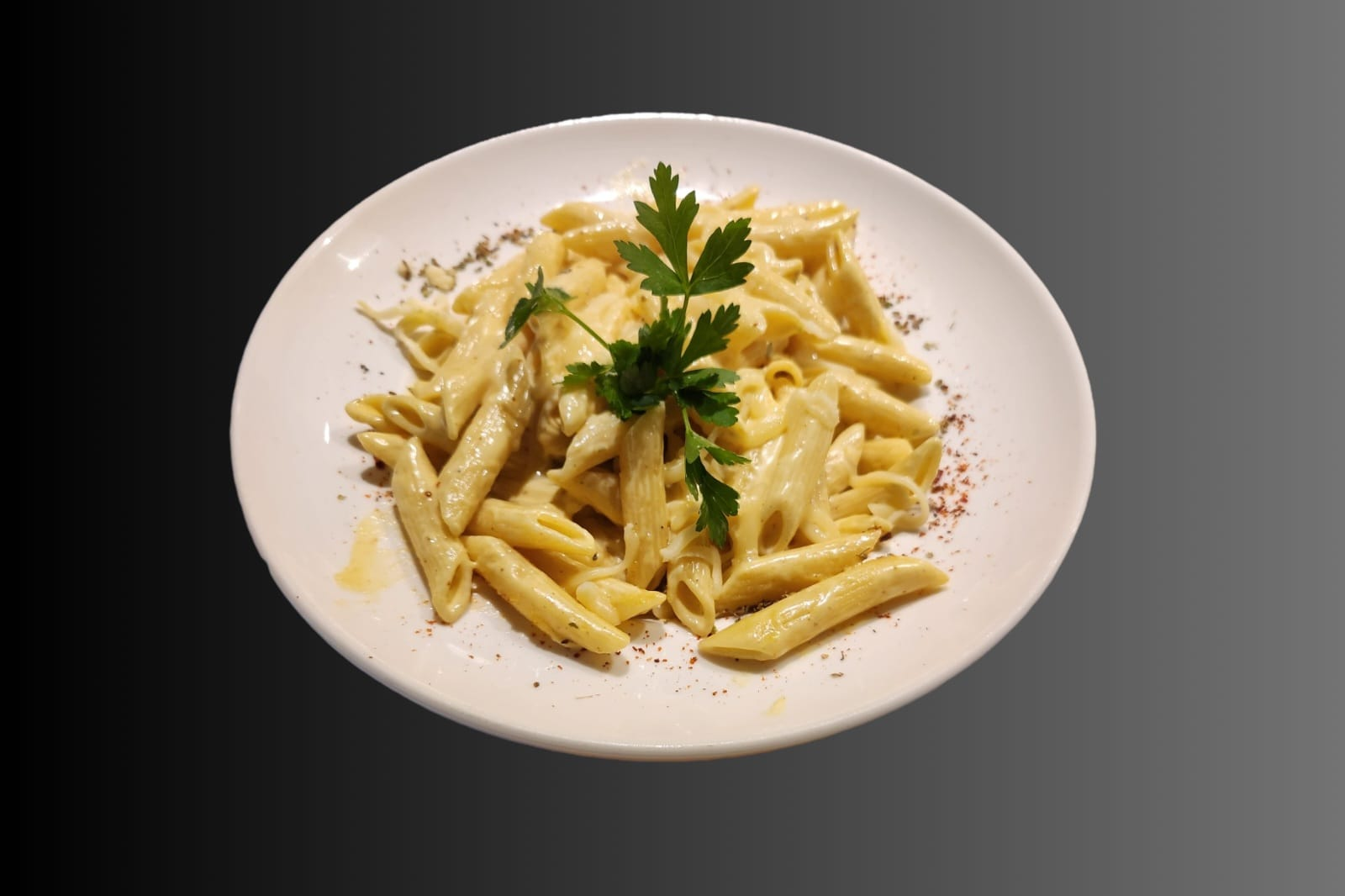 KREMALI MANTARLI MAKARNA